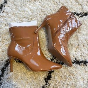 Torrid Faux Patent Leather Booties